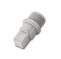 Upvc Long Plug - 1/2 Inch, White | Male Connection, Astm Standard, Durable, Corrosion Resistant, Ideal For Hot And Cold Fluids