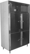 Stainless Steel Four Door Vertical Refrigerator