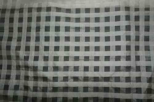 SPUN CHECKS CREAM - Cotton Blend, Variable Size, Off-White | Soft Texture, Durable, Highly Absorbent