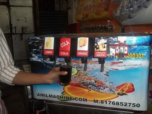 Manual 4 Valve Non Electric Soda Machine