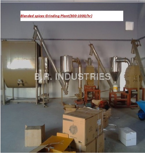 Blended Spices Grinding Plant