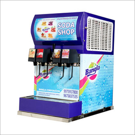 Manual 4+1 Valve Soda Machine
