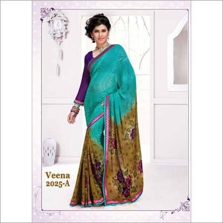 Double Shaded Sarees