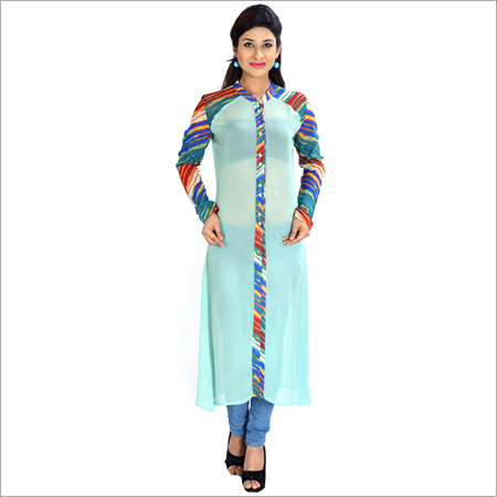 Cotton Pleated Kurti