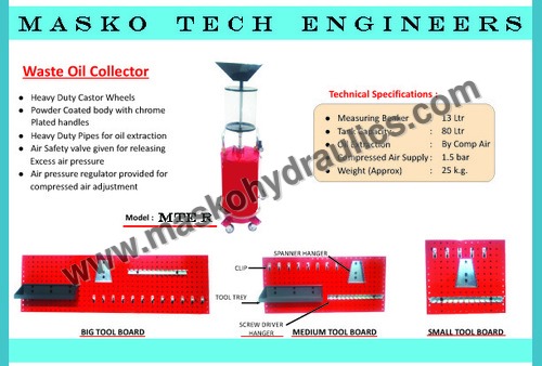 Waste Oil Collector By Masko Tech Engineers