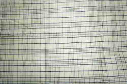 Cream Checks Tie/dye