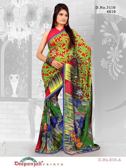 Exclusive Fancy Work Saree