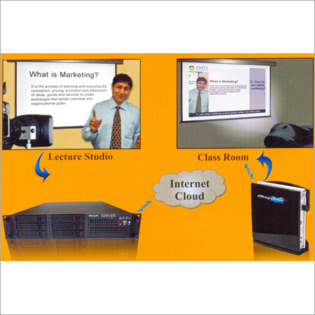 Digital Signage for LIVE Lecture Studio