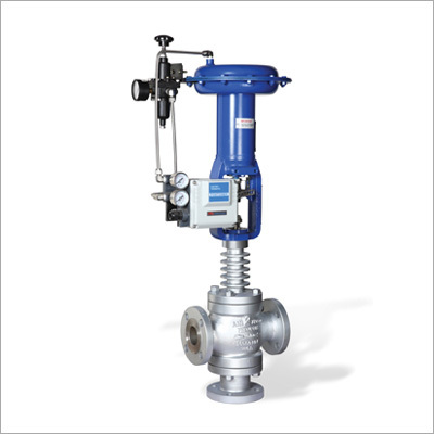Finned Bonnet Globe 3 Way Control Valve