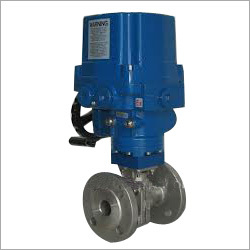 मोटर चालित गेंद वाल्व