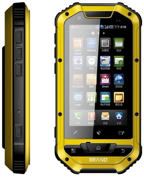Small Submarine IP67 Rugged Waterproof Dustproof Shockproof 3G Android 4.0 Dual SIM 5MP GPS