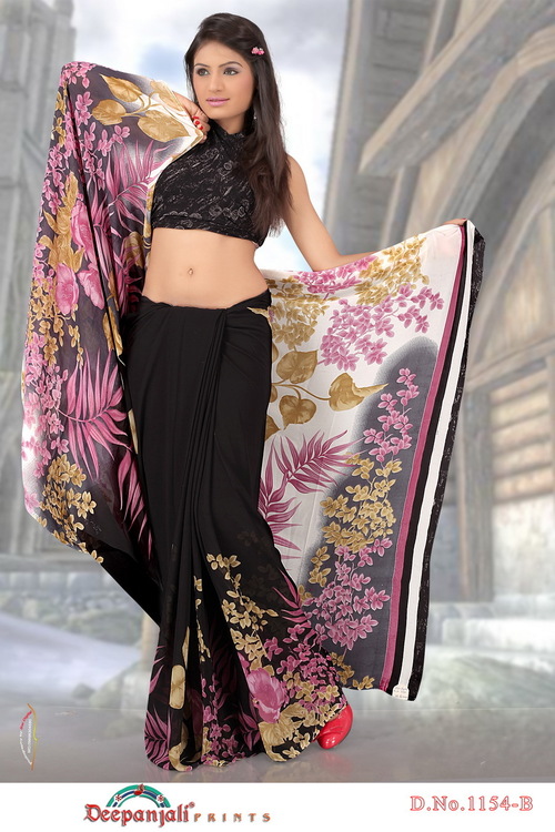 Printed Saree