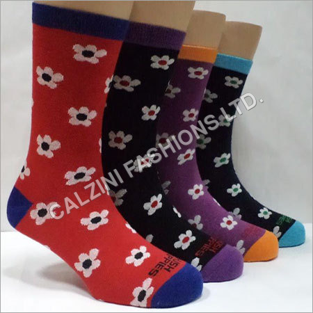 Ladies Printed Socks