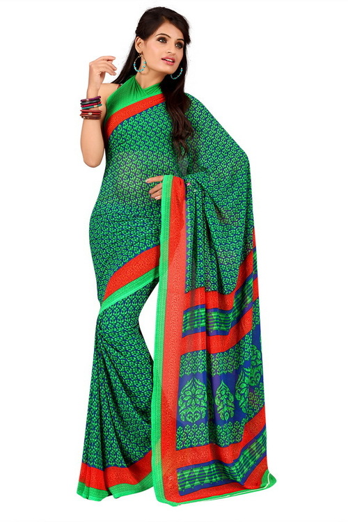 School Uniform Saree
