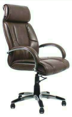 Leather High Back Chair