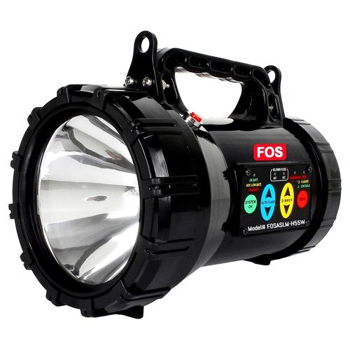 FOS Army Halogen Search Light 55W with Control Panel (Range up to 1 Kilometer)