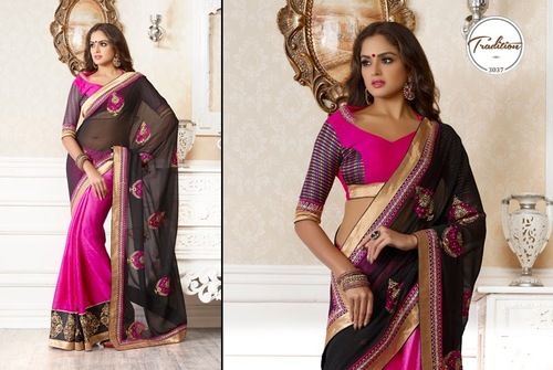 GEORGETTE CHIFFON SAREE