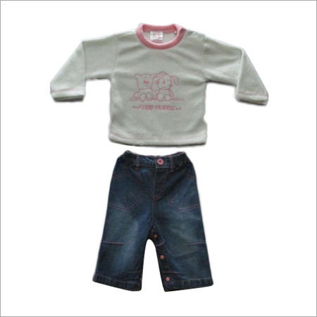 Baba Round Neck T Shirt With Pant - Age Group: 5-10