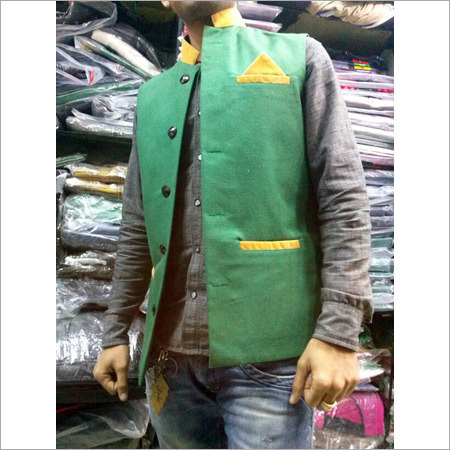 Green Nehru Jacket