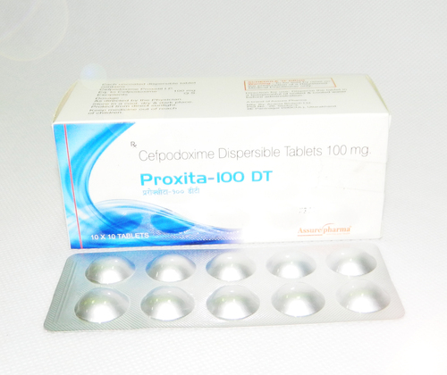 Cefpodoxime Proxitile 100 Mg. Tab. Tablets
