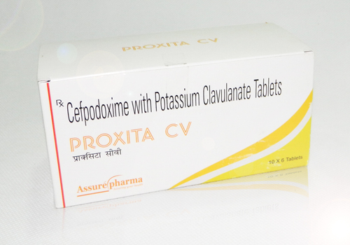 Cefpodoxime With Pottasium Clavulanate Tablets Drug Mixture