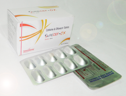 Cefixime Trihydrate 200Mg + Ofloxacin 200Mg Application: For Health