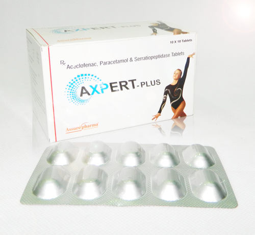Aceclofenac , Paracetamol & Serratiop Tab Tablets