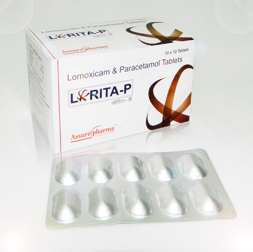 Lornoxicam & Paracetamol Tablets Application: For Health