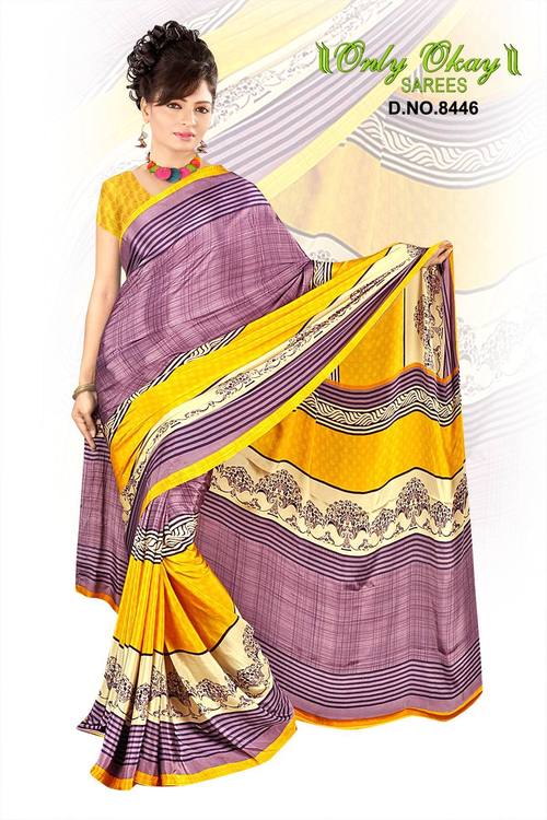 Printed designer sarees