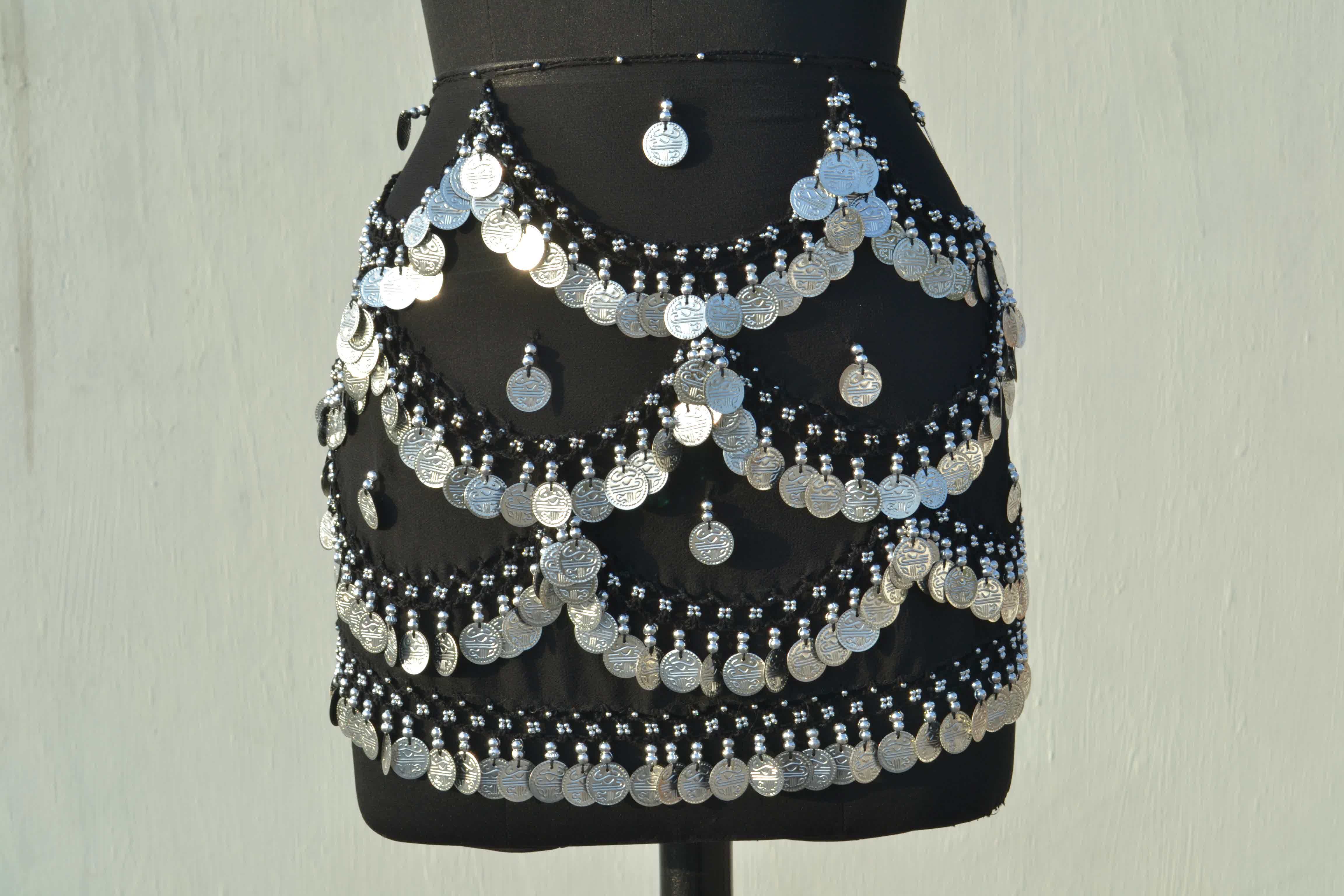 Belly Dance Fringe Skirt Belts