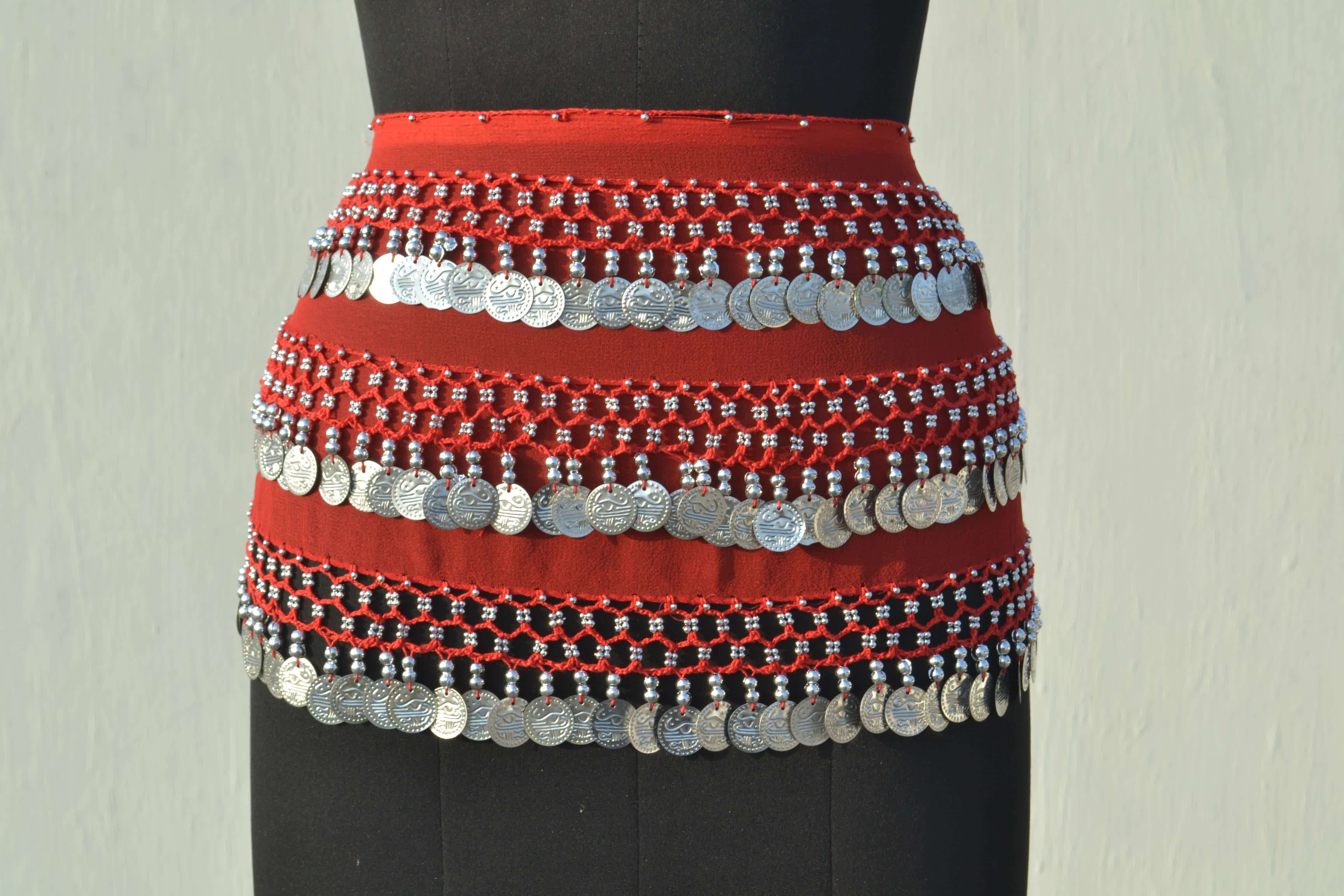 Belly Dance Red Belts
