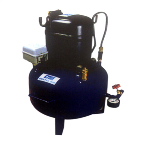 Dental Air Compressor - Steel, 30x40x50cm, 1.5 HP, 100 PSI | Quiet Operation, Durable, Compact Design