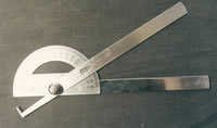 GONIOMETER, 180A  (Stainless Steel)