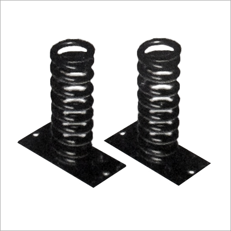 Suspension Spring Repairing Services - Steel Alloy, Customizable Dimensions, Black, Variable Spring Rate | Durable Design, Easy Installation, High Flexibility, Precise Calibration