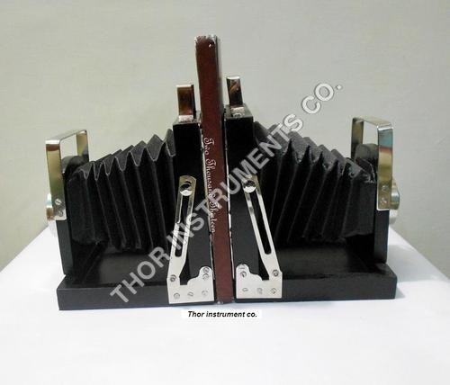 ANTIQUE CAMERA - Bookend-Black/silver Finish