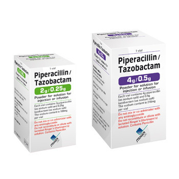Piperacillin 4 G + Tazobactam 0.5 G