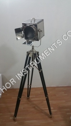 Authentic Design Chrome Floor Spotlight