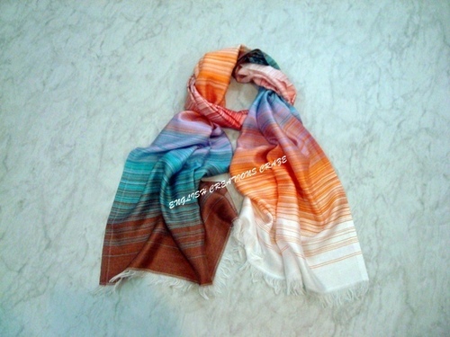Silk modal woven scarves India