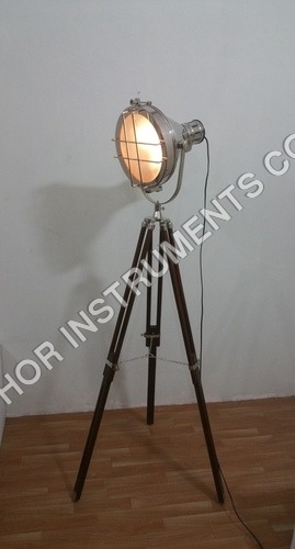 Home Decor Spot light Floor Lamp White Tripod
