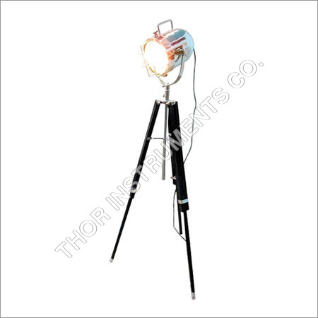 NAUTICAL SPOT LIGHT Tripod Floor Lamp