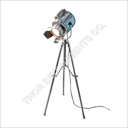 Designer Spotlight Marine Floor Lamp With Royal Steel Tripod