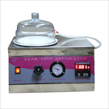 Silver Leak Test Apparatus