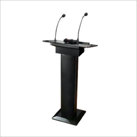 Black Lectern Podium