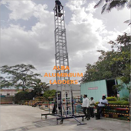 Tiltable Tower Ladder