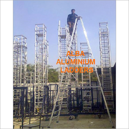 Folding Platform Ladder