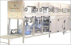 Fully Auto Jar Rinsing / Filling / Capping Machine