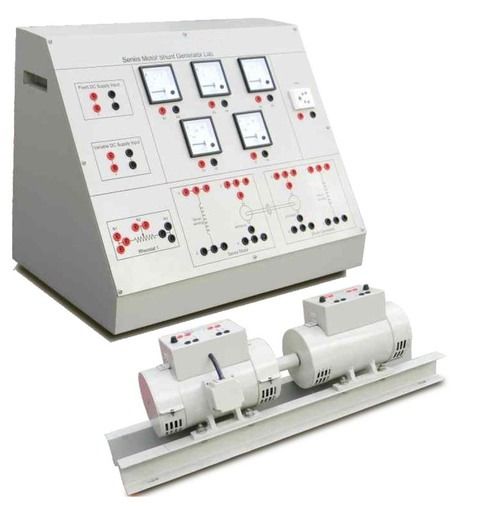 White Dc Series Motor Shunt Generator Lab