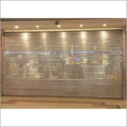 Perforated Sheet Motorized Shutters