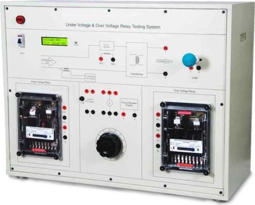 White Under Voltage & Over Voltage Relay Testing System