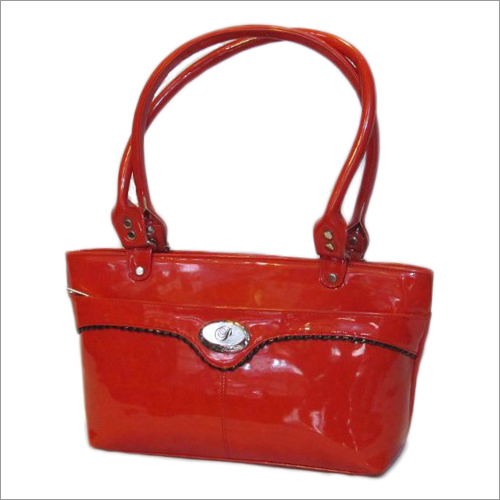 Leather Red Hand Bags